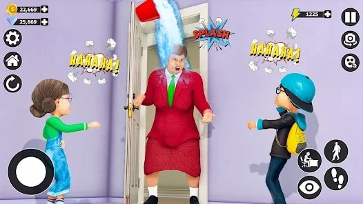 可怕的邪恶疯狂老师3d(Scary Crazy High School)1